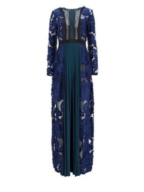 Self Portrait Thea Lace Maxi Gown